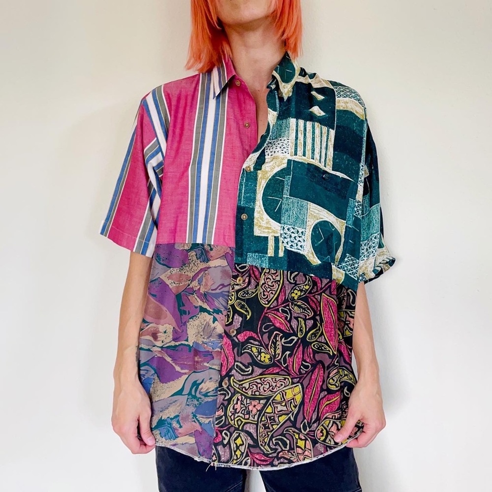 Quarter Button-Up T